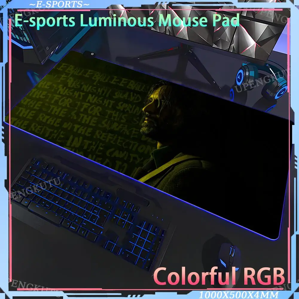 

Keyboard accessories desk accessories Office accessories RGB game mouse desk pad A_alan_Wake2 Desk pad