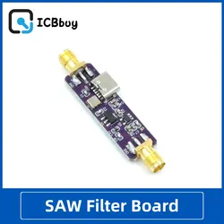 1090MHz 1.09GHz ADS-B Active SAW Filter &LNA 5V Power Supply