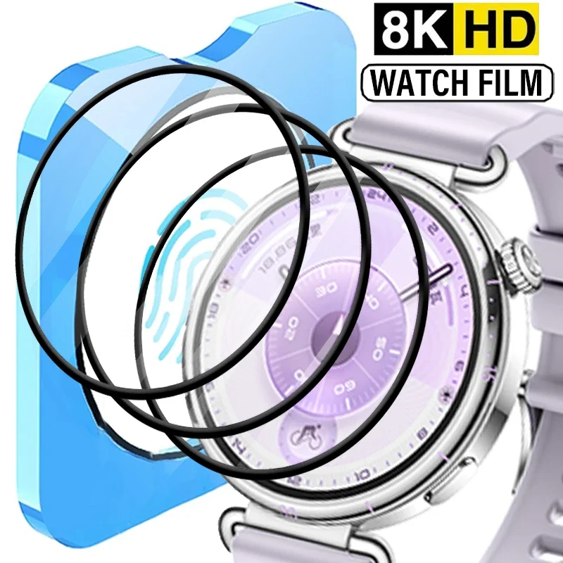 Pellicola protettiva 3D per Huawei Watch GT6 Pro 46mm Protezione schermo antigraffio a copertura totale per Huawei GT6 41mm 46mm Non in vetro