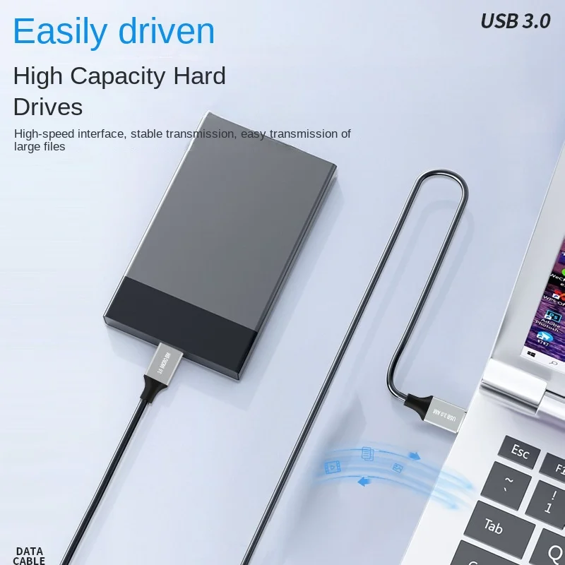 Hard Drive External USB 3.0 Micro B Cable HDD Data MicroB Cable SSD Sata Wire for Samsung Hard Disk PC USB3.0 5Gbps 3A Charger