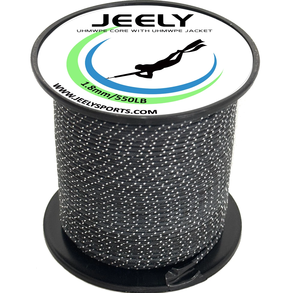 1.8mm 50m/Roll UHMWPE Fiber Spearfishing Line