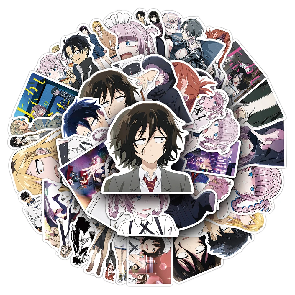 10/30/50pcs Anime OPROEP VAN DE NACHT Stickers Waterdichte Graffiti Notebook Skateboard Telefoon Leuke Kids cartoon Decals Speelgoed Geschenken