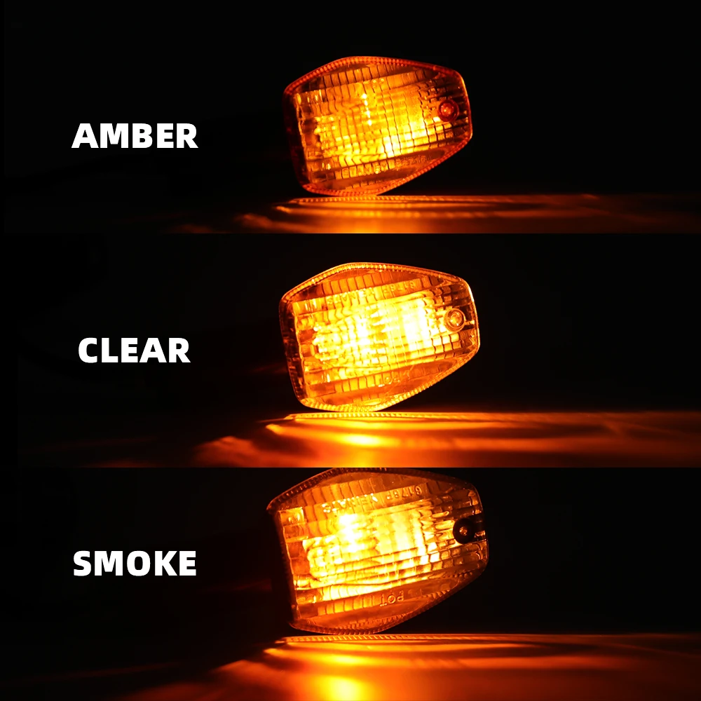 Front Rear Turn Signals For HONDA CB400 SUPER FOUR CB600F CB900F HORNET CB1000R CB1300S Motorcycle Flasher Indicator Light