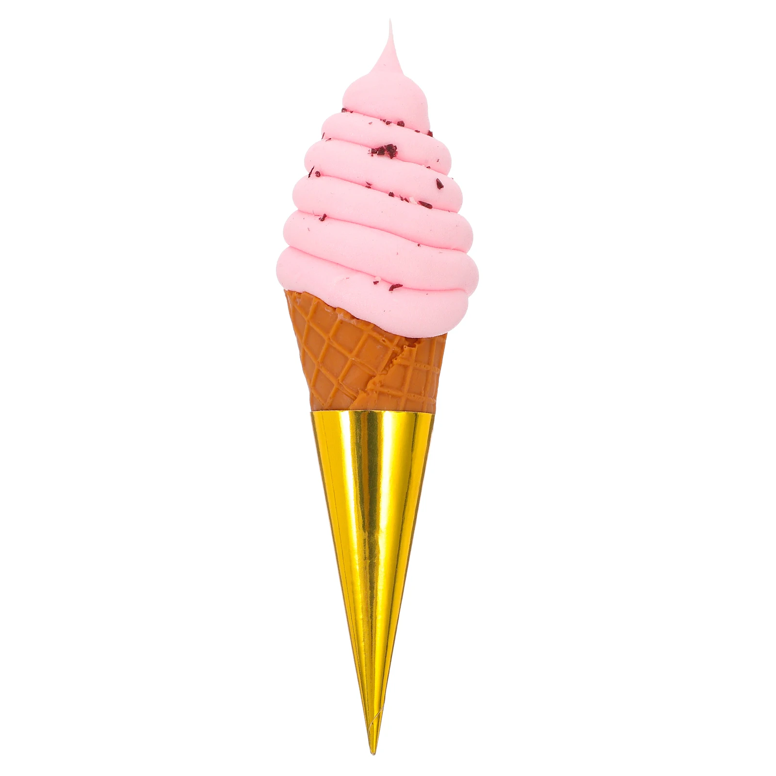 

Simulation Ice Cream Photo Prop Artificial Dessert Food Fake Decorations Cone