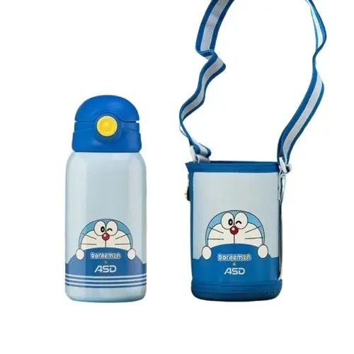 

Anime Blue Cat 550ml Cartoon 316 Stainless Steel Insulated Water Bottle & Thermos Cup for Students Kids and Babies