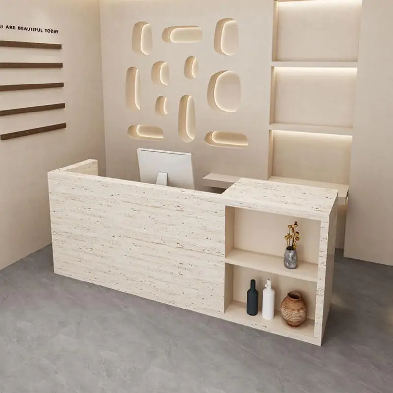 

Aesthetics Counter Reception Desks Clinic Beauty Business Modern Reception Desks Salon Hutch Empfangatheke Office Furniture