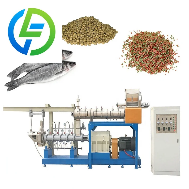 Línea de Extrusión Automática para Producción de Alimento para Tilapia, Máquina de Fabricación de Alimento para Peces