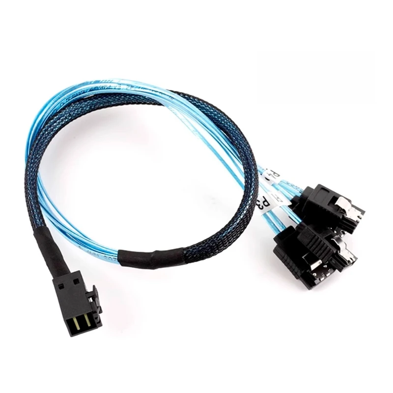 

MiniSAS SFF-8643 до 4 * SATA кабель для передачи данных, массив карты/кабель объединительной платы сервера для карты массива MINI SAS HD 4i/интерфейса материнской платы 8643