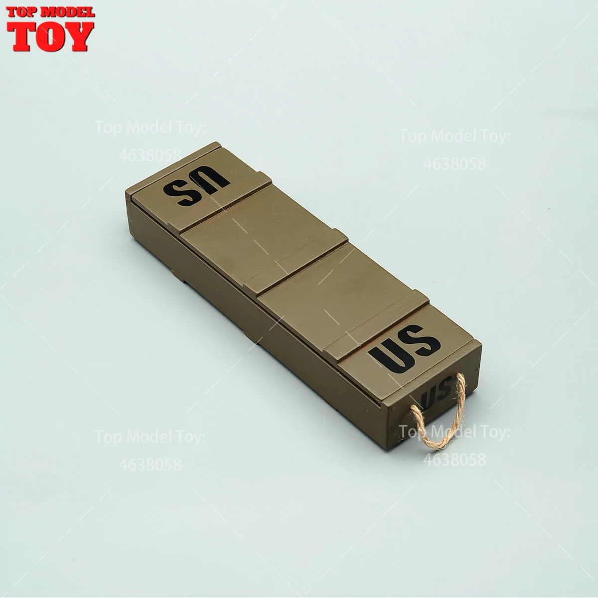 

1/6 Scale Wooden US Military Ammunition Box Gun Storage Box Scene Model Soldier Accessory for 12" Action Figure Body Dolls Toys