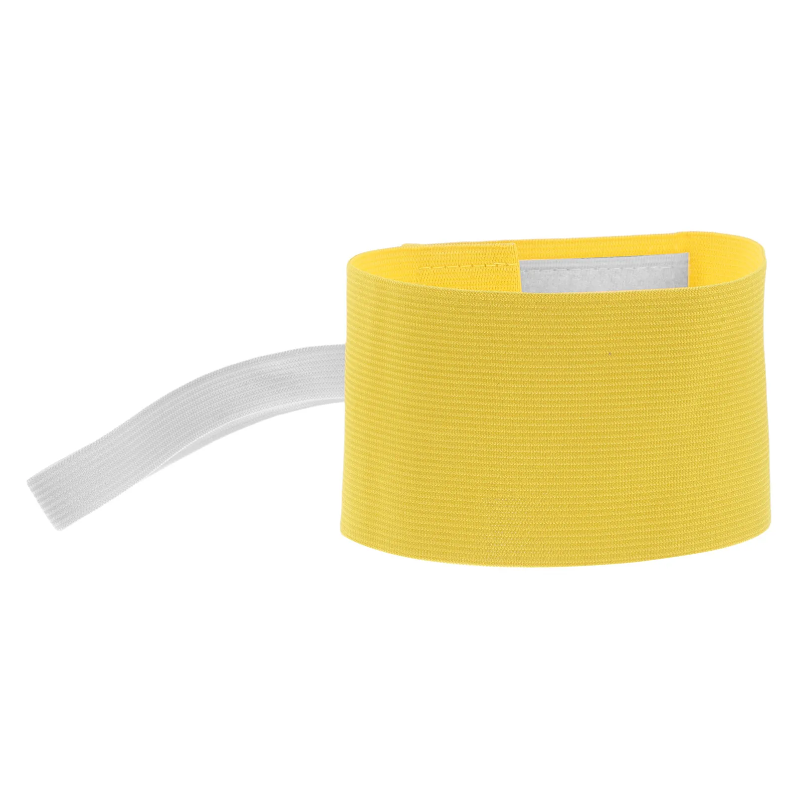 

Reflective Armband Adjustable Captain Bands Yellow Arm Band Sports Supply Soccer Football Team Leader Blank Design Elastic