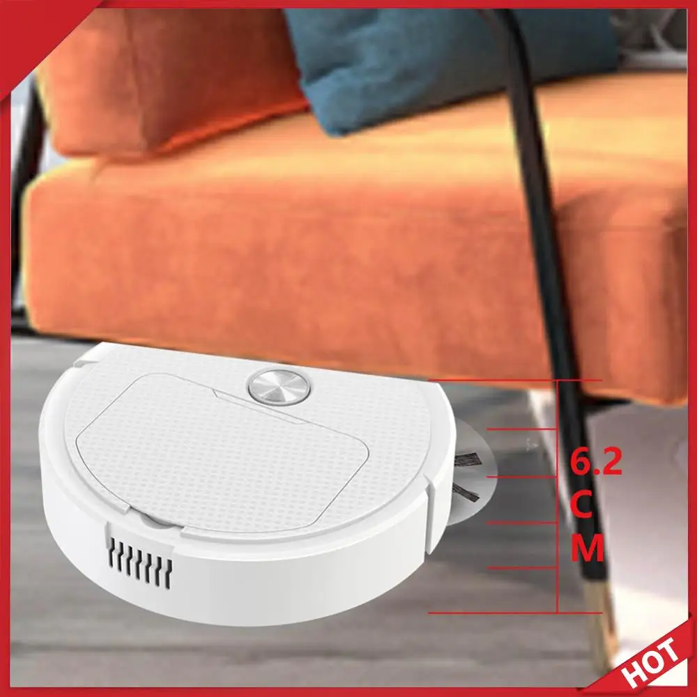 

Интеллектуальный робот-пылесос 1200 мАч, мини-уборочная машина, низкий уровень шума, экономия усилий, перезаряжаемый, для шерсти животных и твердых полов