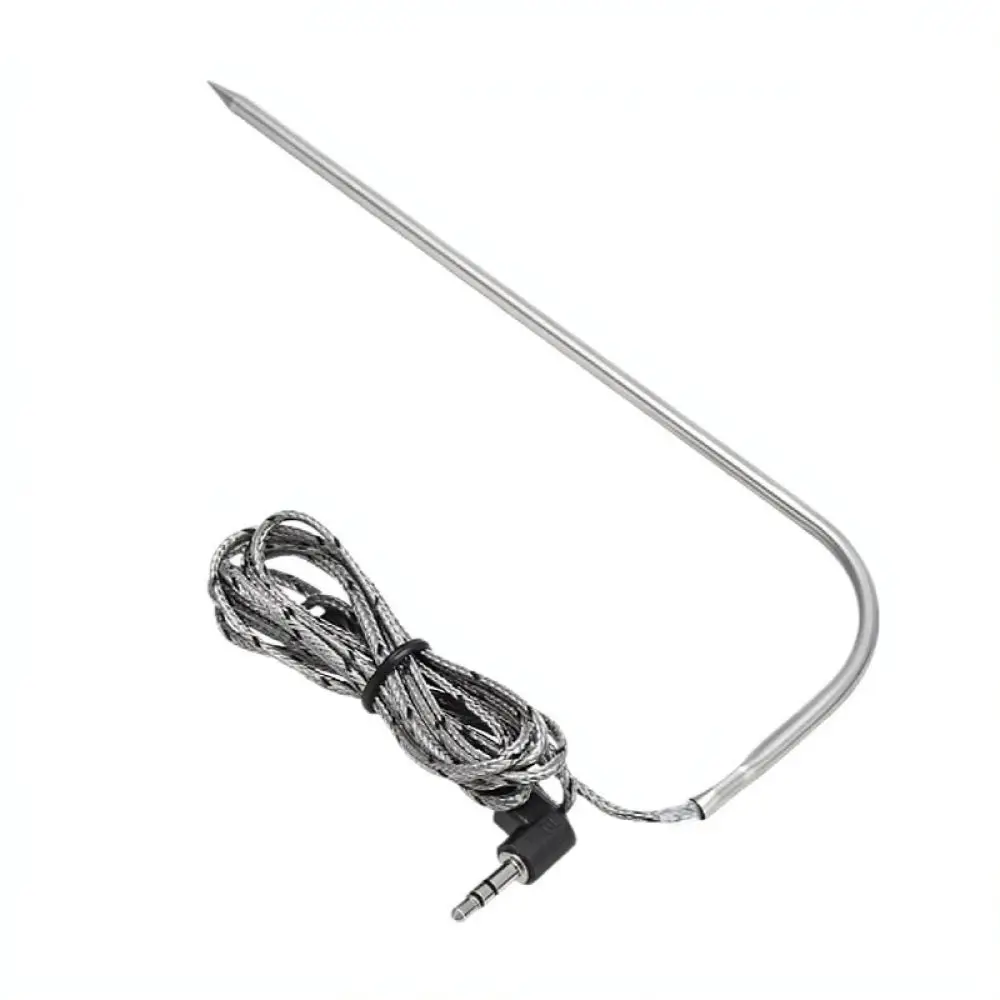 Outdoor BBQ Meat Probe For Traeger Grills Pellet Smoker Replacement Stainless Steel High Temperature Sensor Tool