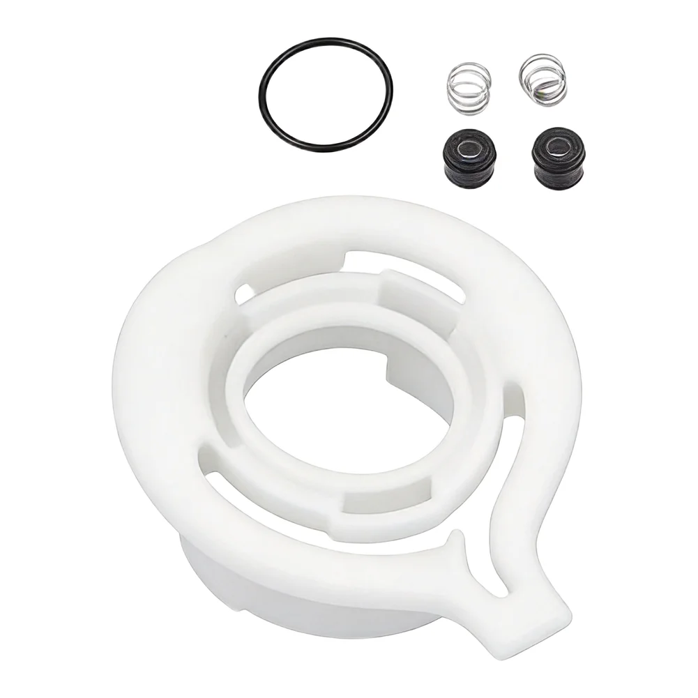 For Thetford Aqua-Magic 42049 Valve Kit White High-strength Plastic Prevents Leaks Restores Flushing Efficiency