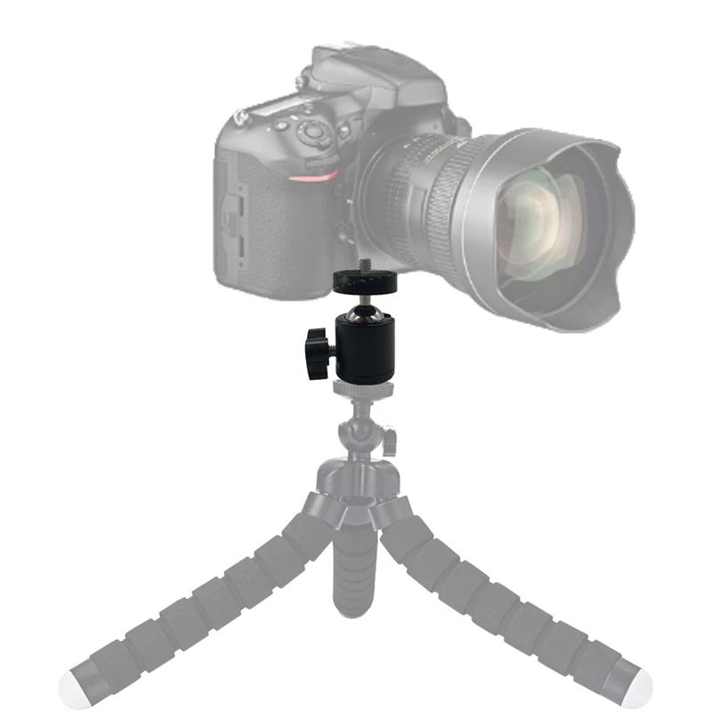 1/4 Hot รองเท้าขาตั้งกล้องกล้องอะแดปเตอร์ Ball หัวล็อคยึดอะแดปเตอร์ Cradle