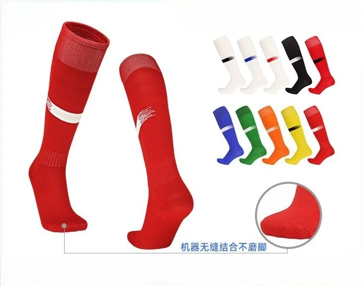 

Thin High Knee Football Socks Long Over Knee Sports Socks for Men Women