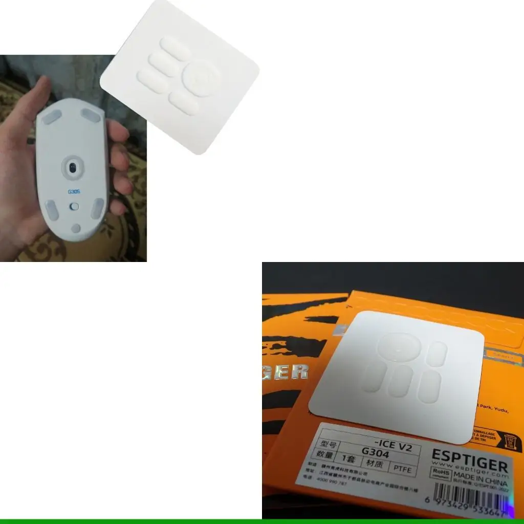 U55C Professional Ice Version Esports Mouse Feet for Mouse G304