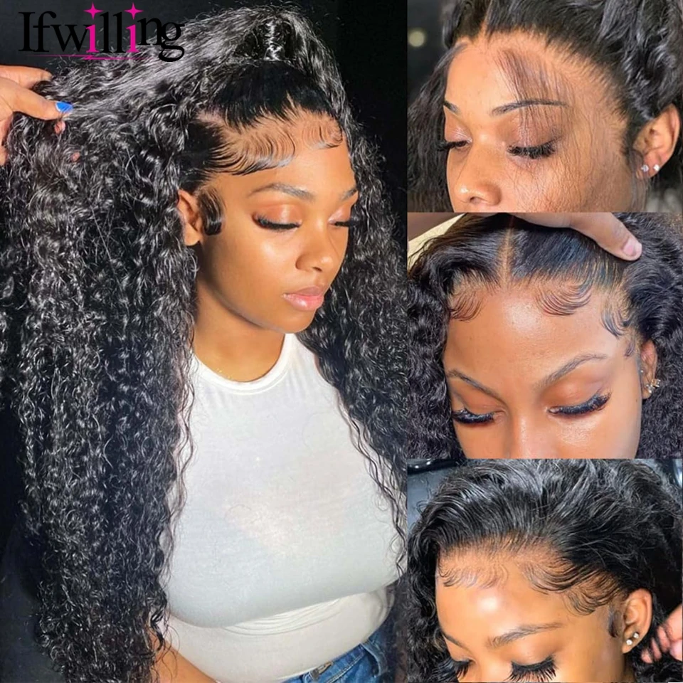 

5x5 HD Lace Closure Wigs Deep Wave Human Hair Lace Front Wig Glueless Ready To Wear 13X6 Lace Frontal Human Hair Wigs