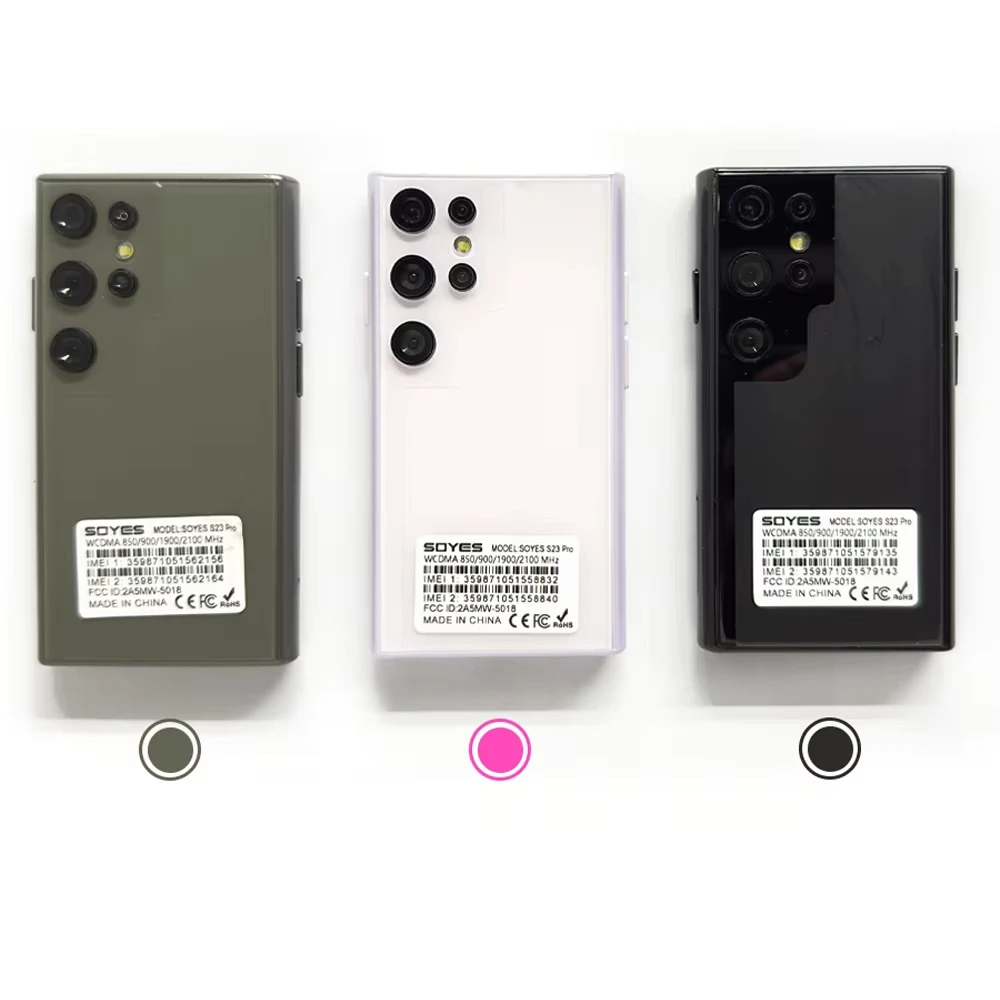 SOYES-S23 Pro,Mini Phone,3.0 inch,2+16GB ROM,Smartphone,Android,Dual SIM,Mobile phone,Google Play Store,3G Network,Cellphones