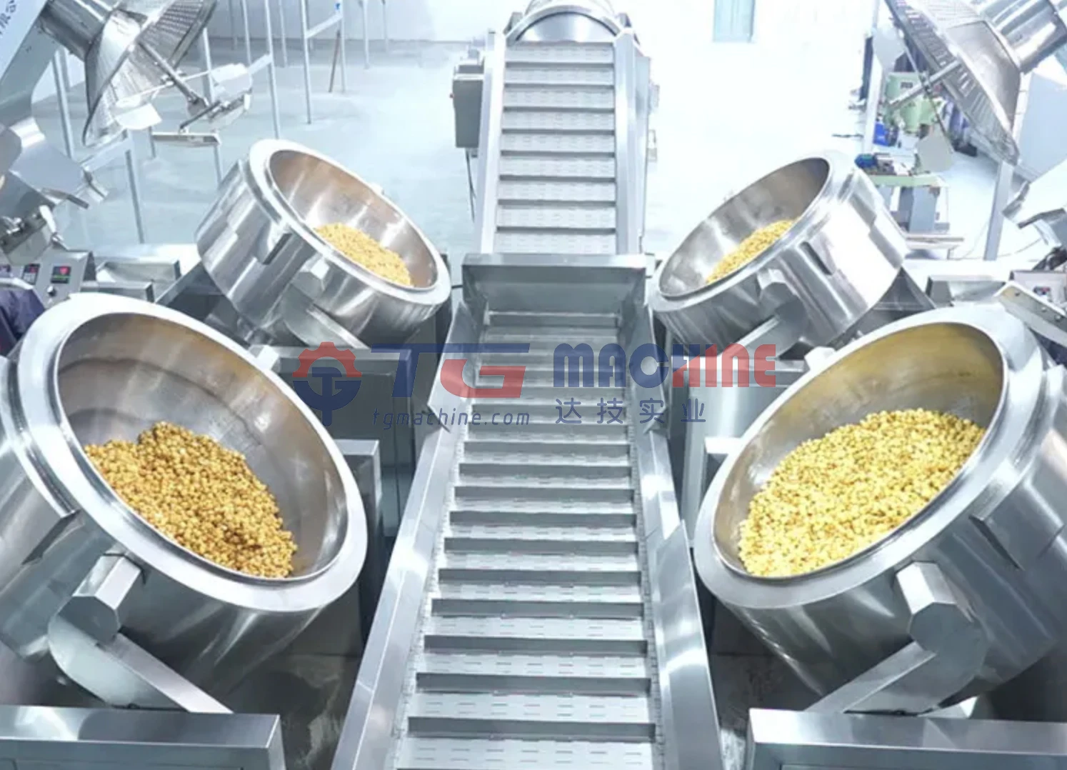 Electric Popcorn Making Machine Commercial Automatic Cheap Flavored Big Popcorn Machine For Sale
