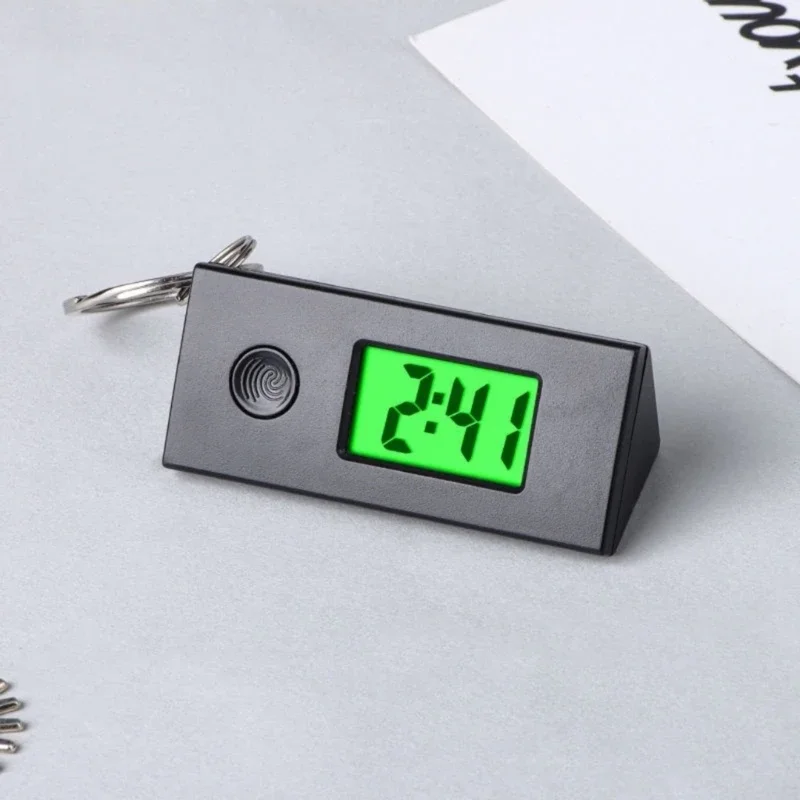 Montre numérique éclairée, porte-clés pratique pour Table temps des étudiants, pour garçons filles