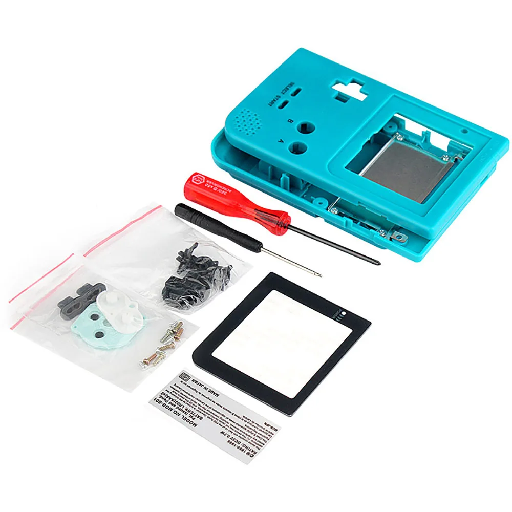 غطاء حماية كامل من OSTENT لجهاز Nintendo GBP Game Boy Pocket Console مع أزرار