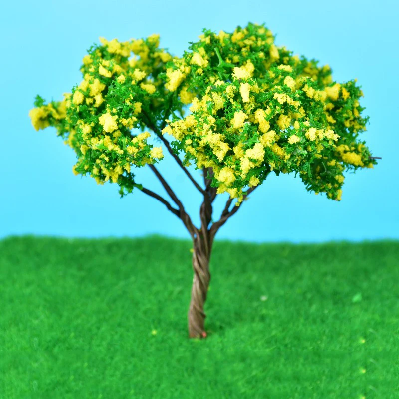 

Simulation Plants Miniature Trees Model DIY Landscape Scenery For Architecture Diorama Craft Railroad Building Kits