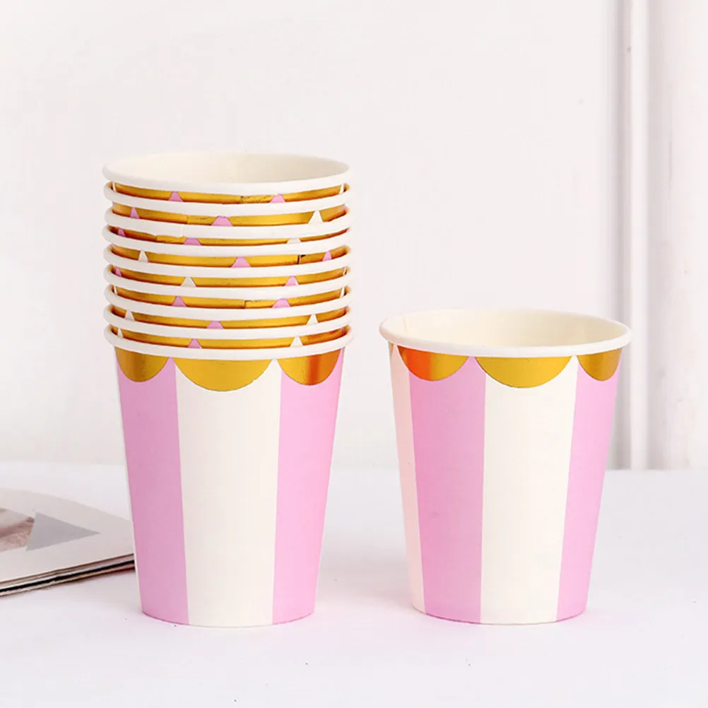 

20 шт. одноразовых бумажных стаканчиков из безопасного, легкого и экологически чистого материала, идеально подходят для вечеринок, офисов, кофеен