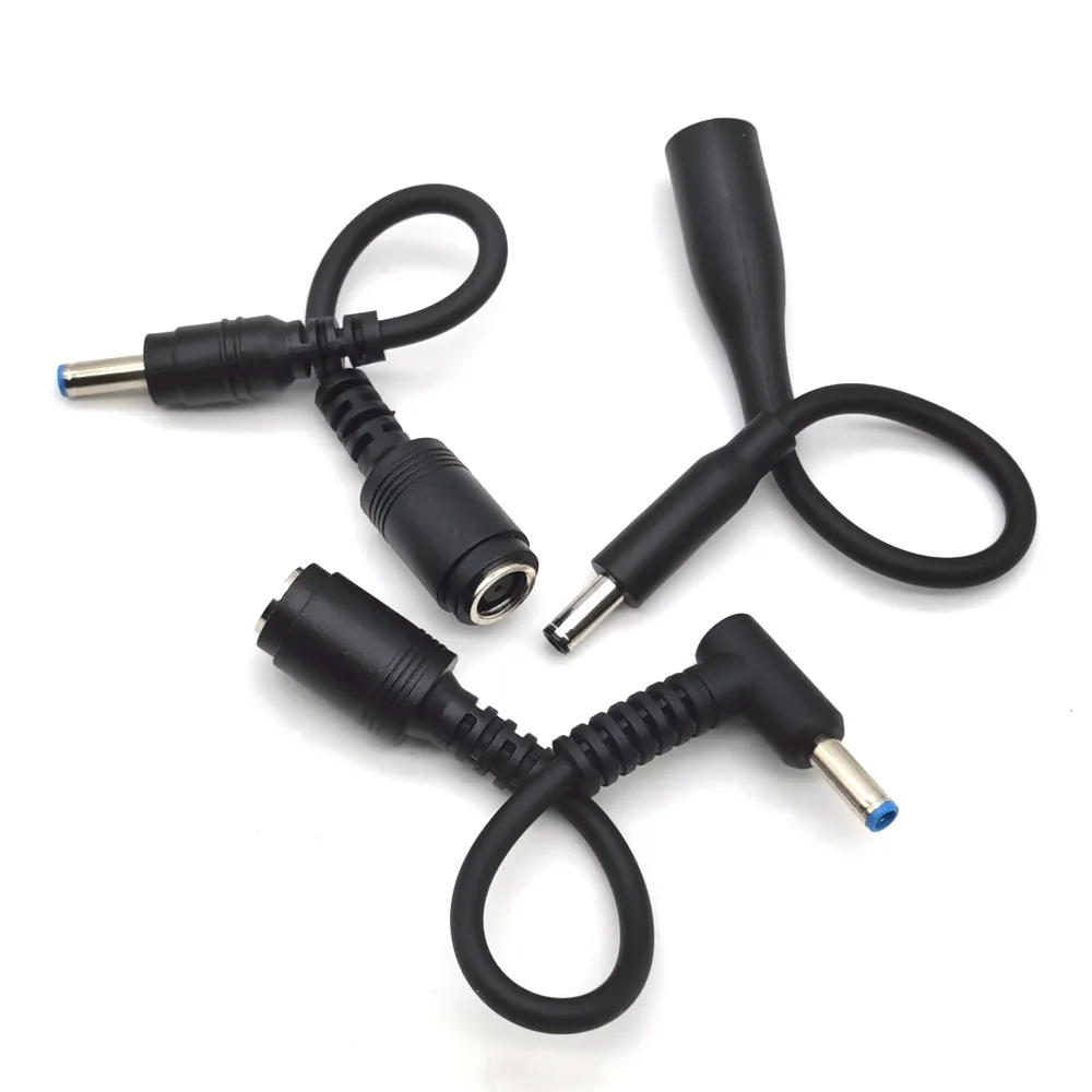 1PCS For Dell Laptop DC Power Charge Converter Adapter Cable Cord 7.4x5.0 female to 4.5x3.0 mm male Dropshipping