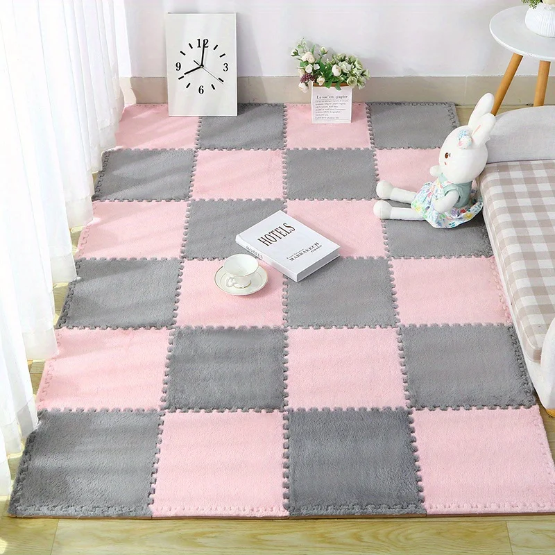 8/16 قطعة الطفل رقيق سجادة ألغاز لينة رغوة تسلق السجاد المتشابكة حصيرة مكافحة سقوط السرير حصيرة قابل للغسل وقطع إلى حجم #6