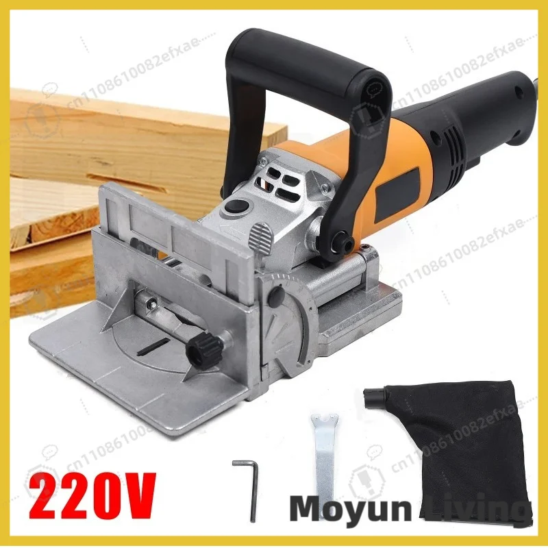 Wood Milling Cutter 220V 760W Woodworking Tenoning Machine Wooden Slotting Machine for Docking Board