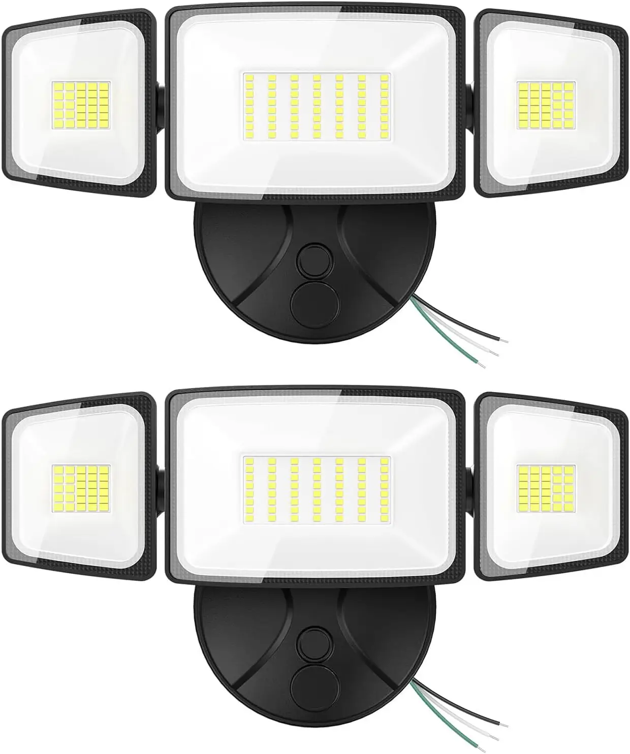 

75W LED Flood Lights Outdoor, 7000LM Brightness, IP65 Waterproof with Adjustable Heads for Garage Yard Security