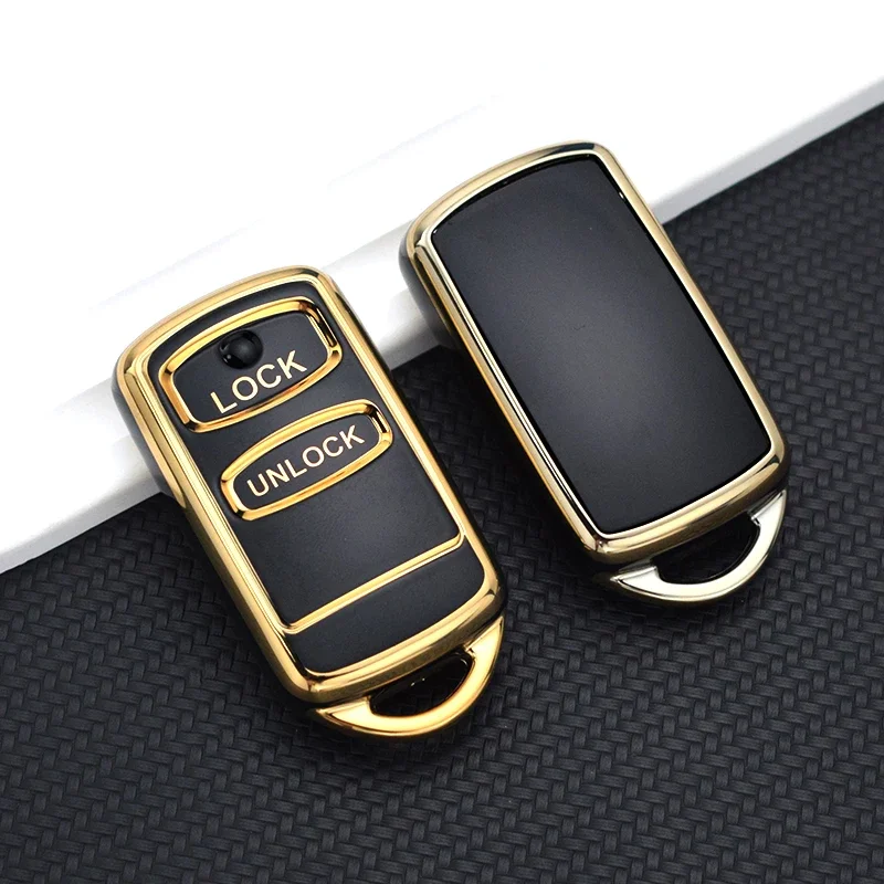 TPU Car Remote Control Key Shell Case Fob Cover per Mitsubishi Pajero V73 Galant Montero Sport Lancer Outlander accessori