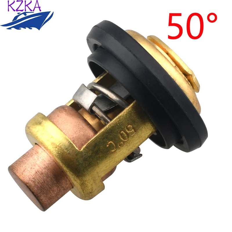 Boat Engine Thermostat 50℃ 120℉ 120F 14586 14586A Sierra 18-3549 Mallory 9-43014 For Mercury Boat Engine Replaces Parts
