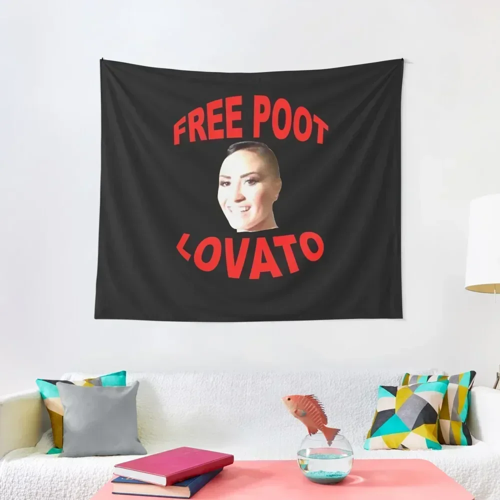 Free Poot Lovato Mens s Graphic Vintage – Best Trendy Womens for Kids Top of Tapestry Hanging Wall Wall Deco Tapestry