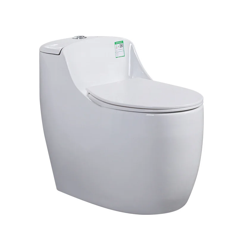 Toilet Ceramic Bowl Watermark One Piece Modern Ceramic Bidet Comfort-Fit Seat Toilet for Villa and Hotel Use