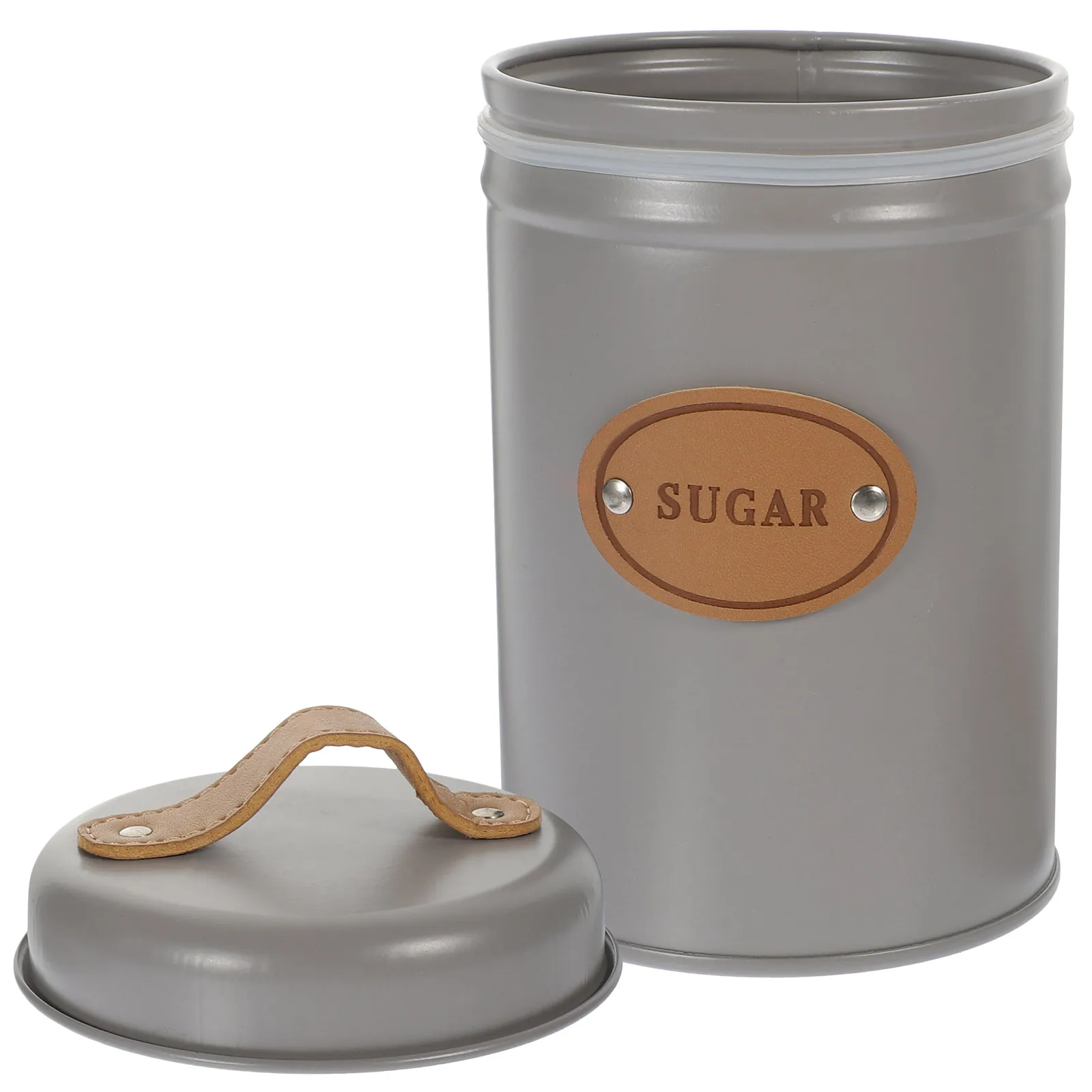 

Metal Coffee Dispenser Jar Nordic Style Tea Canister Containers Food Storage Coffee Tea Storage Jars Long Serving Dry