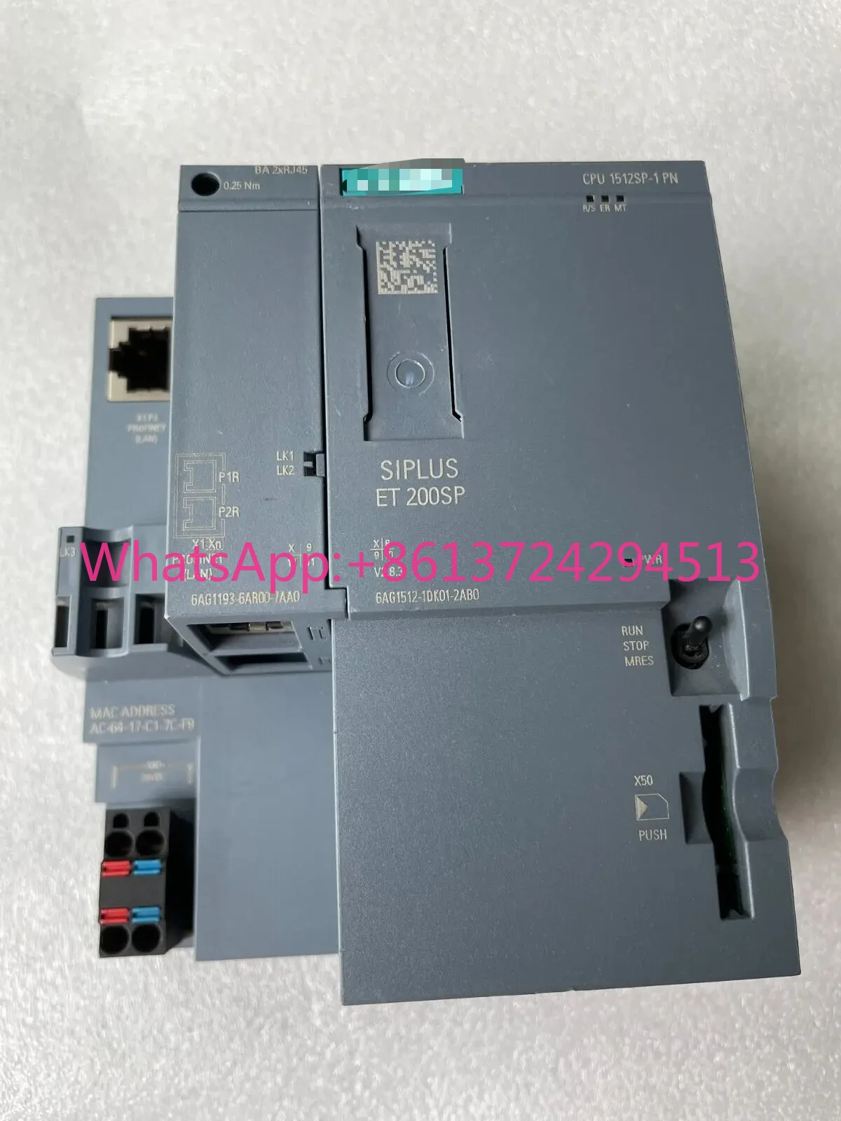 

SIPLUS ET 200SP CPU 1512SP-1 PN 6AG1512-1DK01-2AB0 6AG1 512-1DK01-2AB0