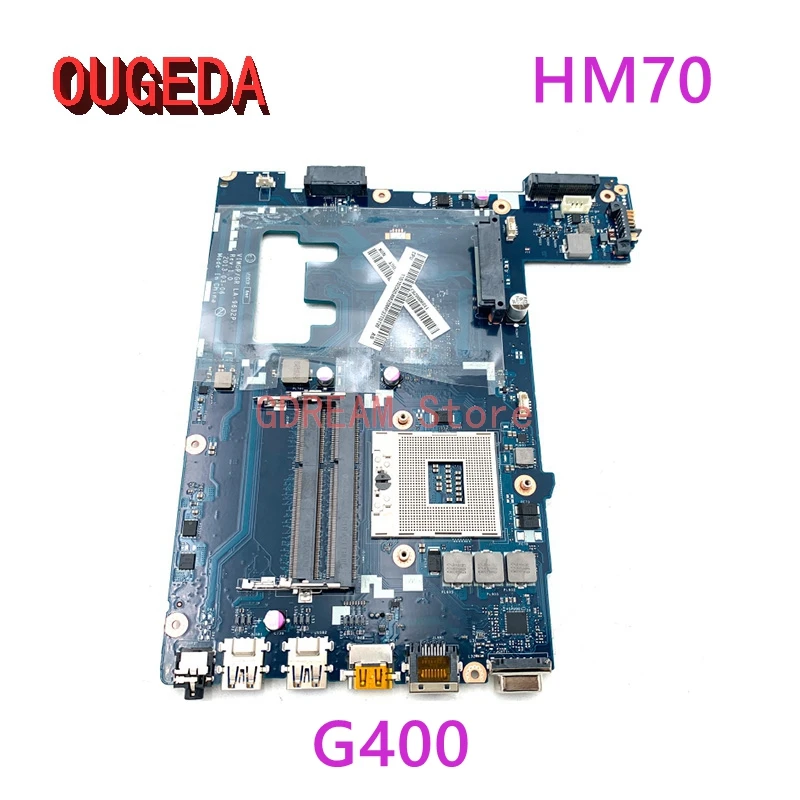 

OUGEDA VIWGP/GR LA-9632P laptop motherboard for Lenovo G400 main board HM70 Chipset DDR3 fully tested