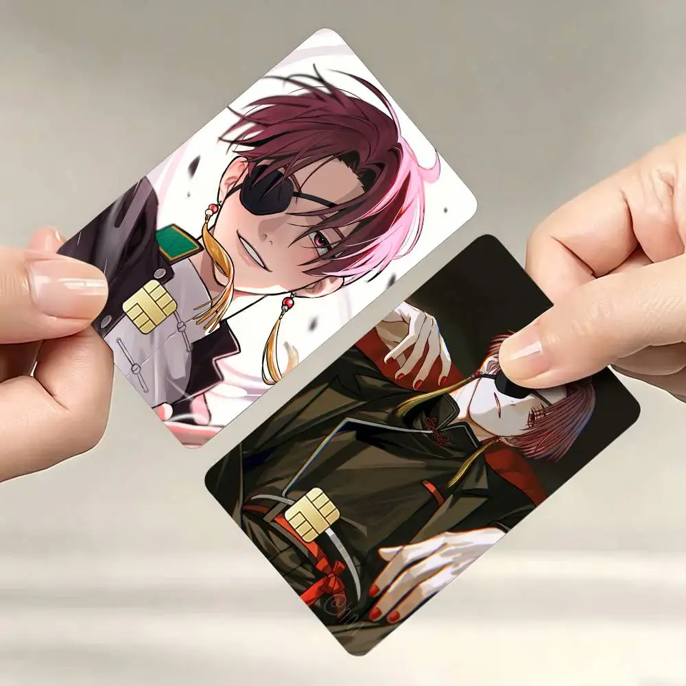 H-Hayato S-Suo W-WIND B-BREAKER Sticker Decoration Creative Bank Card Bus Metro Waterproof Sticker