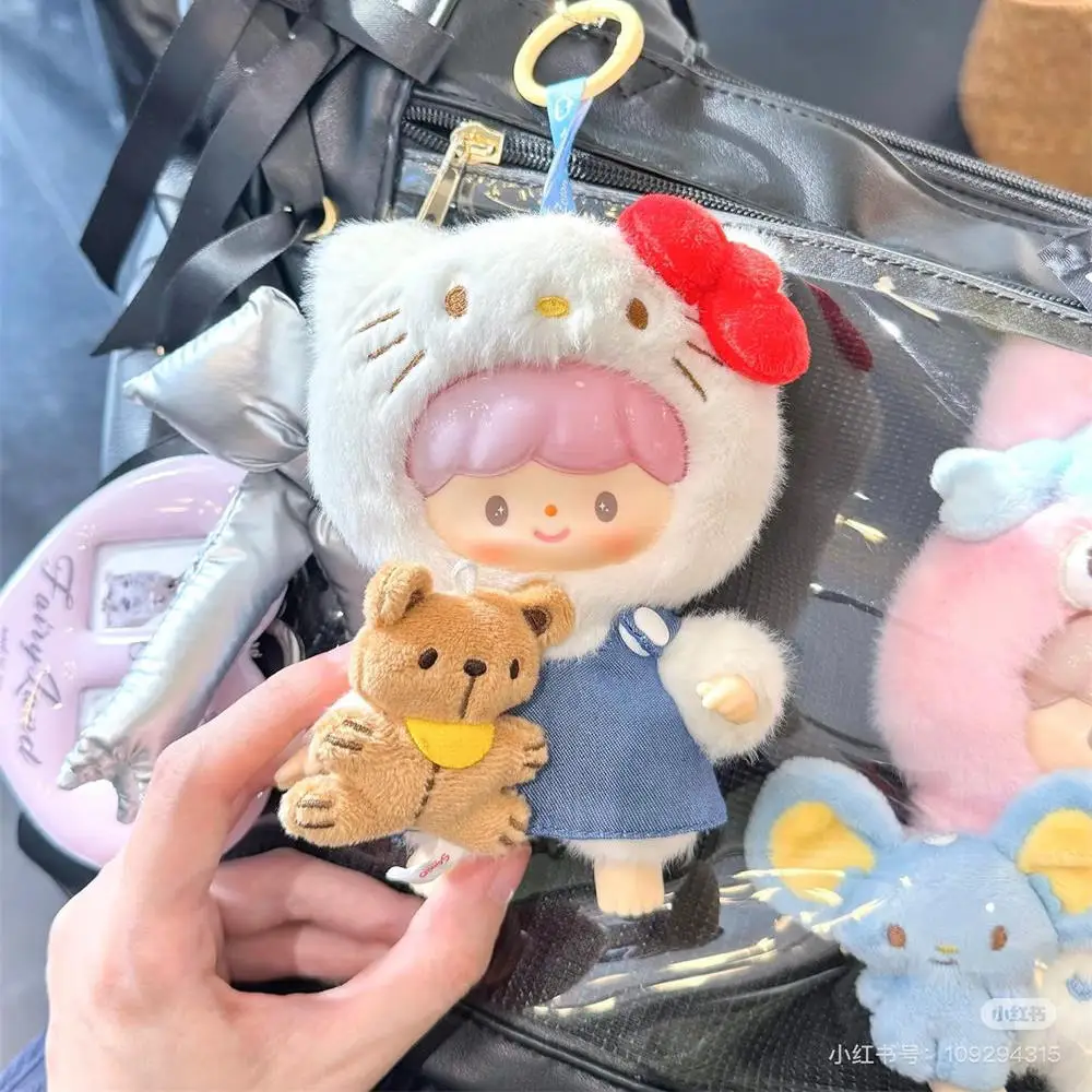 

Genuine Spot Zzoton And Sanrio Character Love-League Buddies Series Blind Box Vinyl Plush Doll Bag Pendant Mystery Box Toy Gifts