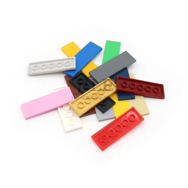 40 stücke MOC Glatte Fliesen 2x6 DIY Bausteine 69729 Bricks Kompatibel Pädagogisches Kreative Zusammengebaute Kinder Bau Spielzeug – Detail 4