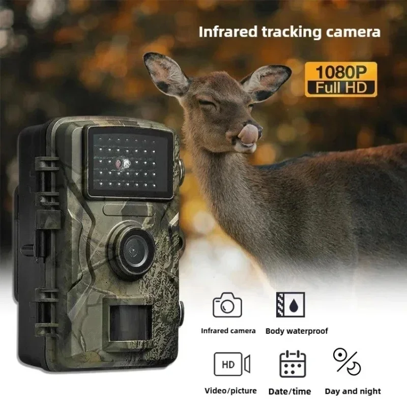 2026NEW Wildlife Tracking Camera, 16MP 1080P Lnfrared Night Vision Hunting Tracking Camera for Wildlife Monitoring And Detection