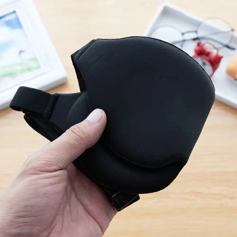 3D Sleeping Mask Block Out Light Sleep Mask For Eyes Soft Sleeping Aid Eye Mask for Travel Eyeshade Night Breathable Slaapmasker view 5