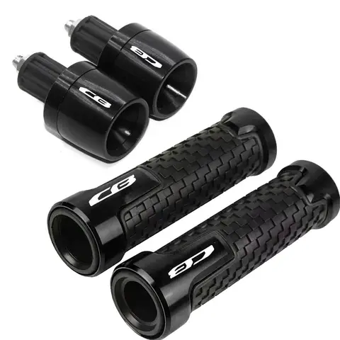 오토바이 알루미늄 액세서리 핸들 바는 혼다 CB 125R CB150R CB 190R CB250R CB300R CB400 CB500X CB500R 용 그립 끝을 처리합니다.