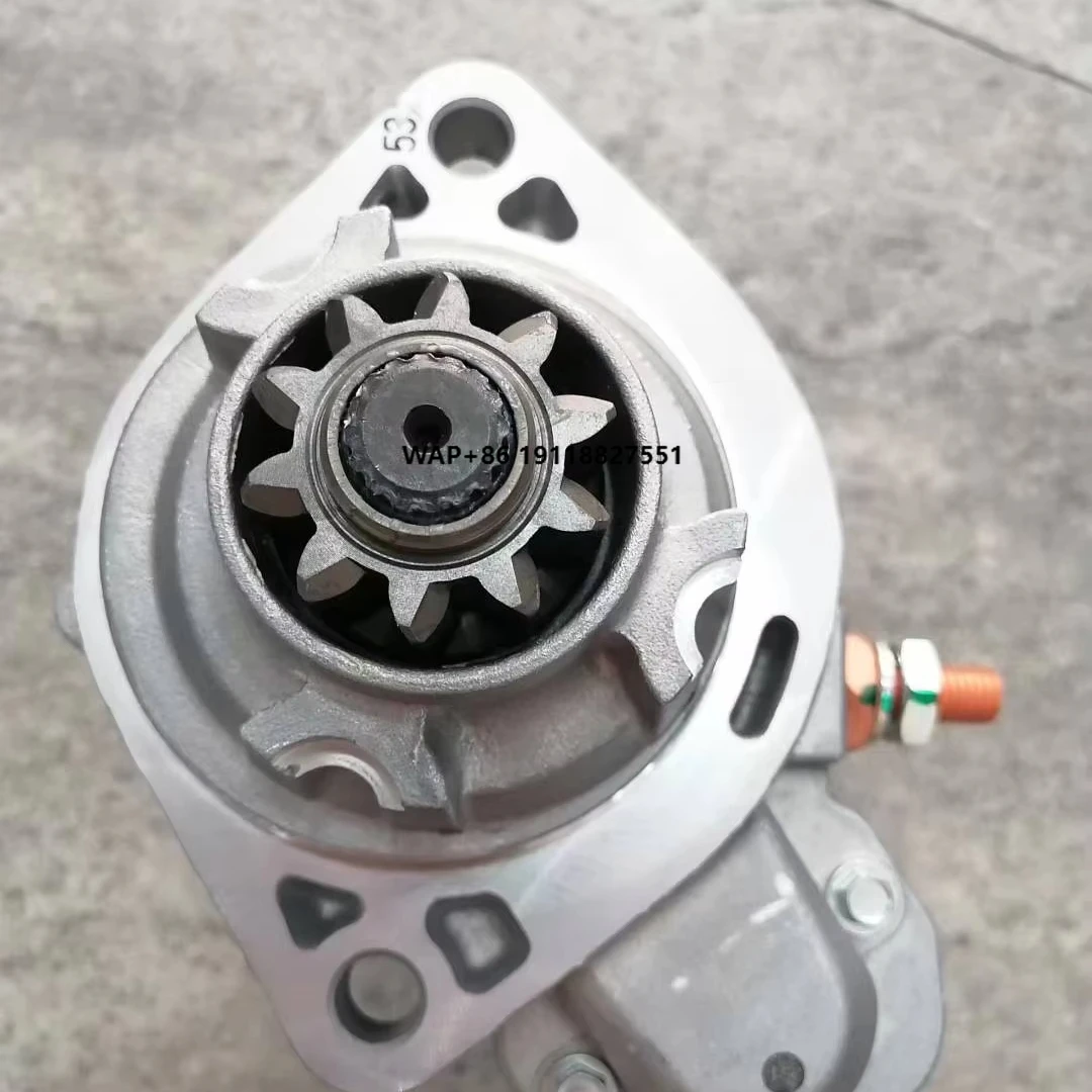 

High-durability 6D102 Starter Motor, Replacement for Komatsu 6D102 Original Starter Motor, Long-term Worry-free Operation