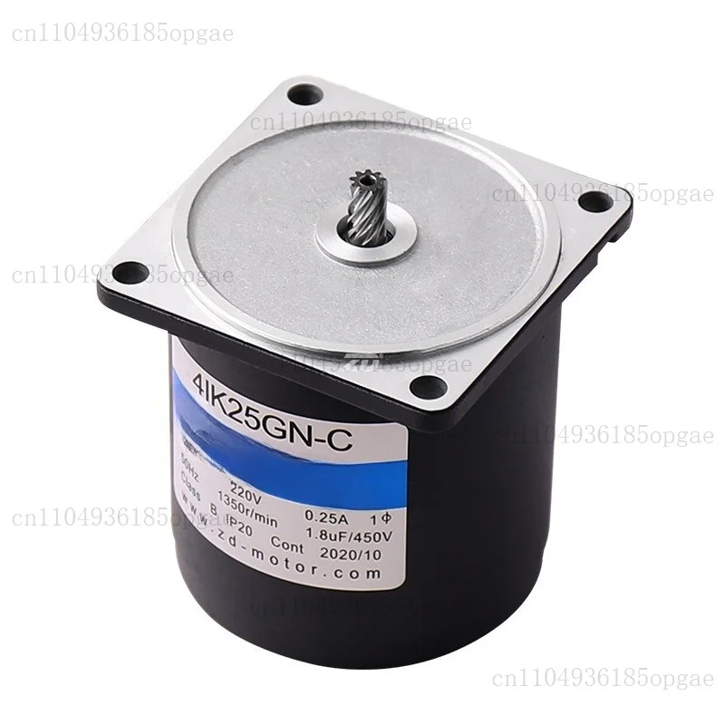 6W~ 200W single-phase 220V three-phase 380V motor, micro AC gear motor