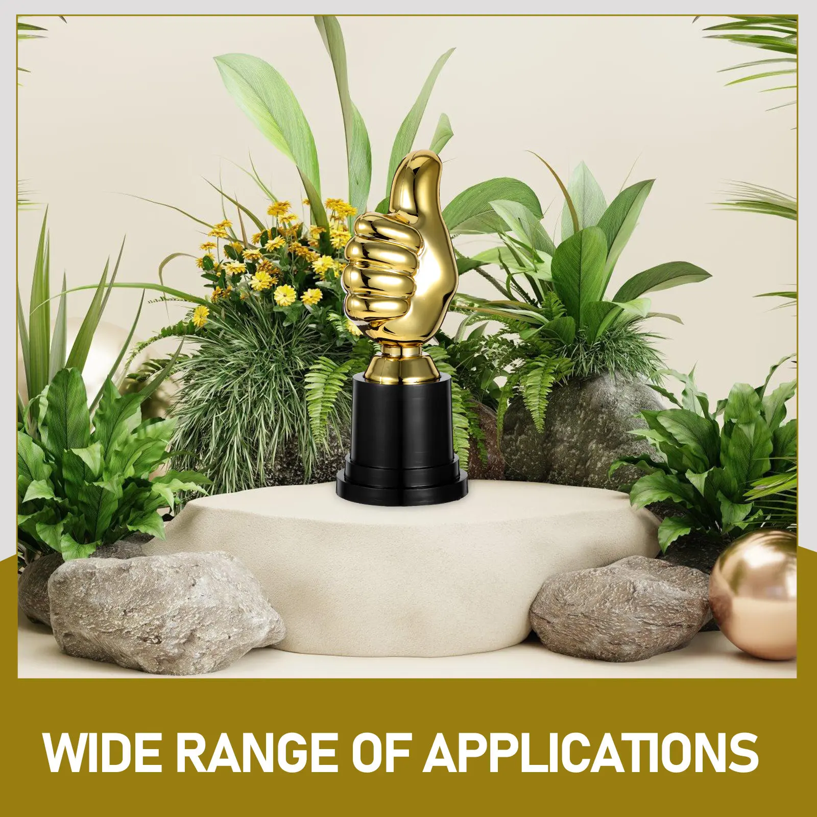 Plastic 's Trophy Award Cup Cheer Trophy for Sports Competition Kindergarten Participation Decorative Reward Gift