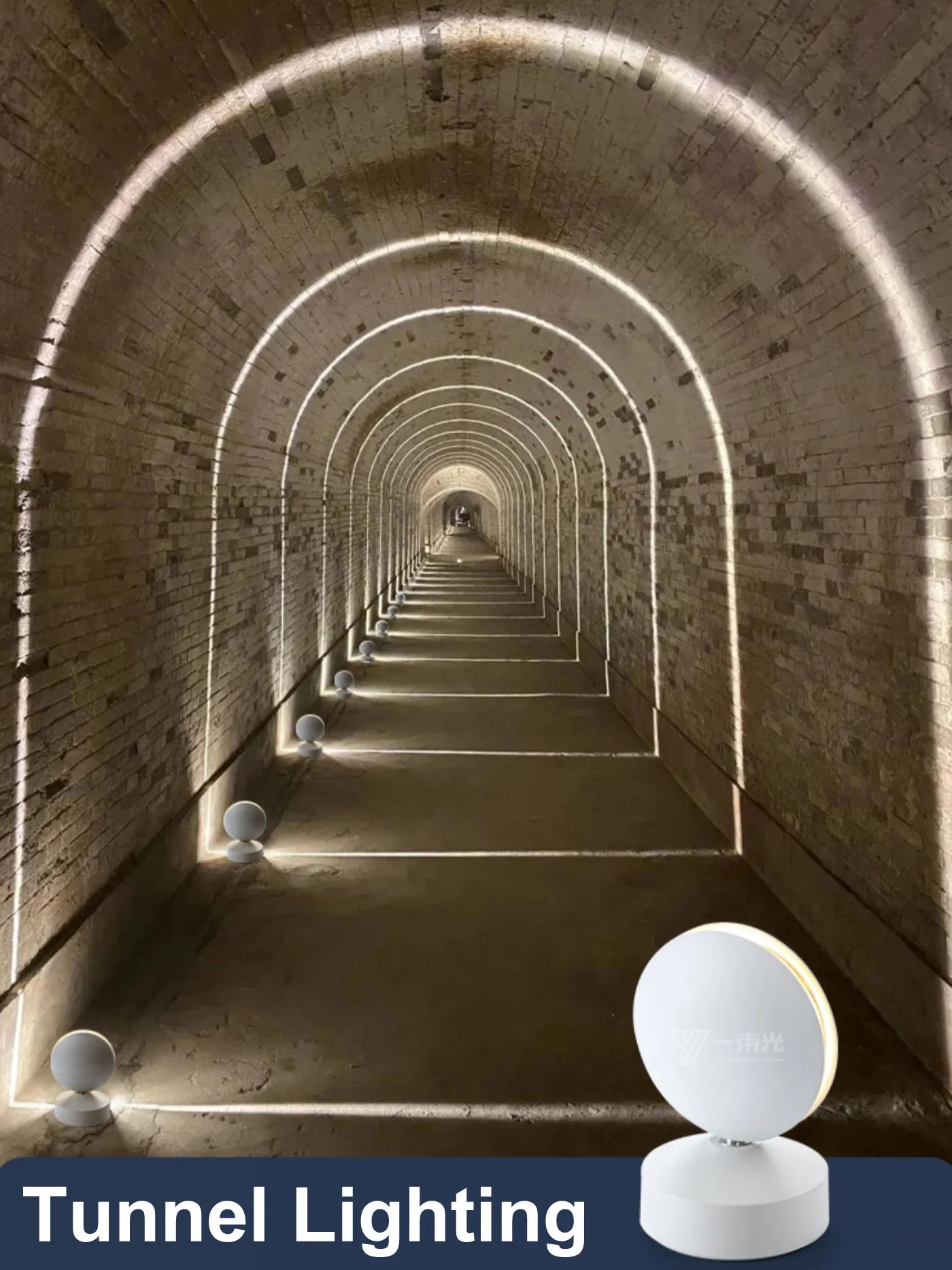 360° Circle Light Fixture Super Bright 15W LED Outdoor/Indoor Linear Wall Lamp Waterproof Door Frame Windowsill Rim Patio tunnel