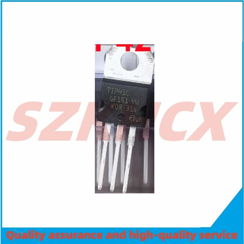 10PCS/LOT 100% Real Original New Imported TIP41C TIP42C TlP41C TlP42C TIP41 TIP42 TO-220 Darlington Transistor