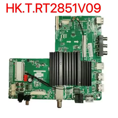 HK.T.RT2851V09 4K wifi network TV motherboard 1.5G+8g Physical photos for LED screen working good